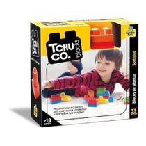 Blocos de Montar Tchuco Blocks Sortidos 33 peças - Samba Toys