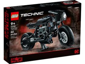 Blocos de Montar - Technic - Moto do Batman - 42155 LEGO DO BRASIL - Dc Heroes