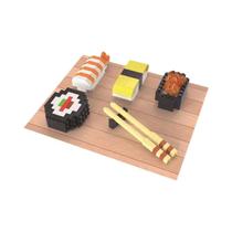 Blocos De Montar Temáticos De Comida Miniatura: Pipoca, Cerveja, Sushi, Chocolate Modelo DIY, Blocos De Montar Temáticos De Comida Miniatura: Pipoca, Cerveja, Sushi, Chocolate Modelo DIY,