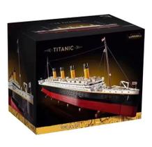 Blocos de Montar Titanic 9.090 Peças Modelo 99090 Marca Mega