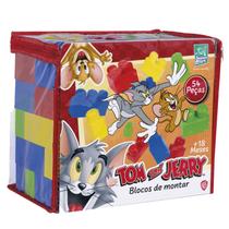 Blocos De Montar Tom e jerry Divertido Educativo P/ Crianças