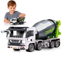 Blocos De Montar Veículos De Construção Infantil Estokids Escavadeira Betoneira Guindaste