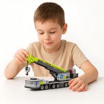 Blocos De Montar Veículos De Construção Infantil Estokids