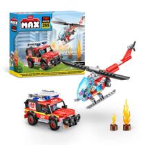 Blocos De Montar Zuru Max Fire Rescue Resgate De Incêndio