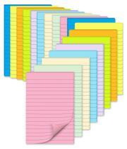 Blocos de Notas Adesivas HCTBN 18 Blocos 10x15cm Linhas Cores Pastel Blocos de Notas Adesivas HCTBN 18 Blocos 10x15cm Linhas Cores Pastel