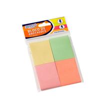 Blocos de Notas Adesivo Smart Notes 38X51MM - Tons PASTEL - 4 Blocos Blocos de Notas Adesivo Smart Notes 38X51MM - Tons PASTEL - 4 Blocos