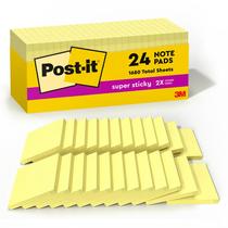 Blocos de Notas Autoadesivas Super Fixação Post-it 24 Blocos 7,6x7,6 cm Blocos de Notas Autoadesivas Super Fixação Post-it 24 Blocos 7,6x7,6 cm