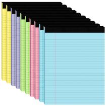 Blocos de notas Ciphyfee 8,5 x 11 pol. 30 folhas pautadas largas 10 un. Blocos de notas Ciphyfee 8,5 x 11 pol. 30 folhas pautadas largas 10 un.