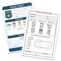 Blocos de notas Tiny Expressions Playtime, pacote com 2, 4x6", RPG para crianças