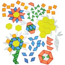 Blocos de padrões: Brinquedos construtivos translúcidos x147