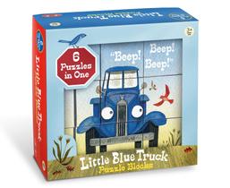 Blocos de quebra-cabeça Coleção contemporânea YOTTOY Little Blue Truck