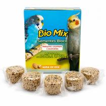 Blocos de Sementes para Calopsita Periquito Agapornis com Mel e Gema de Ovo Bio Mix 20 Unidades Blocos de Sementes para Calopsita Periquito Agapornis com Mel e Gema de Ovo Bio Mix 20 Unidades