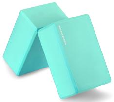Blocos de Yoga Fitvids 23 x 15 x 10 cm, par de alta densidade Blocos de Yoga Fitvids 23 x 15 x 10 cm, par de alta densidade