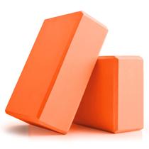 Blocos de Yoga POUYRBA 23x15x8 cm Espuma EVA 2 Peças Laranja Blocos de Yoga POUYRBA 23x15x8 cm Espuma EVA 2 Peças Laranja