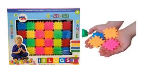 Blocos Educativos - Mini Bloqs 120 Pecas