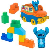 Blocos Mágicos Van Do Stitch Disney Brinquedo Educativo Com Figura E Peças Grandes