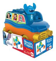 Blocos Mágicos Van do Stitch - Montagem e Diversão Infantil Blocos Mágicos Van do Stitch - Montagem e Diversão Infantil