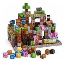 Blocos Magnéticos 133 Peças Estilo Minecraft Infantil 133 Minecraft Blocos Magnéticos 133 Peças Estilo Minecraft Infantil 133 Minecraft