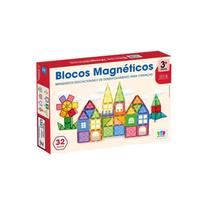 Blocos Magnéticos 32 Peças