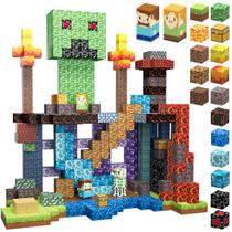 Blocos Magnéticos AIDYVOI (160 Peças) - Brinquedo Educativo para Crianças a partir de 3 Anos