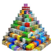 Blocos Magnéticos Brinquedo Cubos com imã