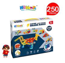 Blocos Magnéticos Brinquedos Educativos Estimular Imaginação 250 Pçs