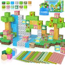 Blocos magnéticos CaringCubs constroem Mine Magnet World há mais de 3 anos