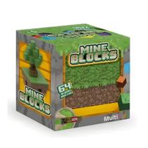 Blocos Magnéticos Conjunto Ilha MineBlocks 64 Peças Multikids - BR2512