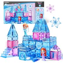 Blocos Magnéticos de Montar GobiDex Castelo da Princesa 44 peças Blocos Magnéticos de Montar GobiDex Castelo da Princesa 44 peças