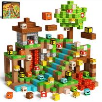 Blocos magnéticos GoBidex 200PCS Brinquedos de construção baseados em jogos 3+