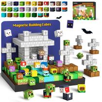 Blocos magnéticos GoBidex MagWonder World Zomblock 48 unidades 3+ Y