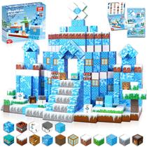 Blocos magnéticos GraceDuck 100PCS Build Frozen Castle