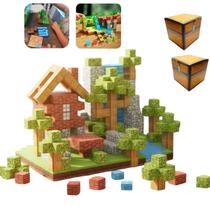 Blocos Magnéticos Infantil Montagem 3D