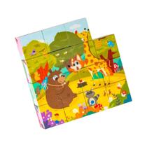 Blocos Magnéticos Infantis Com Múltiplos Temas Para Aumentar a Capacidade Cognitiva E a