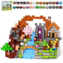 Blocos magnéticos Kryzomat 100PCS para crianças de 3 anos ou mais com STEM Blocos magnéticos Kryzomat 100PCS para crianças de 3 anos ou mais com STEM