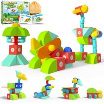 Blocos Magnéticos Lamvol Foam para Bebês (1-3 anos) - Brinquedo de Banho