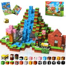 Blocos magnéticos Magneverse 100 peças de 2 cm Forests Theme Age 3+ Blocos magnéticos Magneverse 100 peças de 2 cm Forests Theme Age 3+