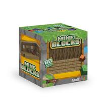 Blocos Magnéticos Mineblocks 80 Blocos - Multikids