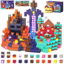 Blocos magnéticos Playtigo Mine Magnet World 154 unidades para crianças a partir de 3 anos Blocos magnéticos Playtigo Mine Magnet World 154 unidades para crianças a partir de 3 anos