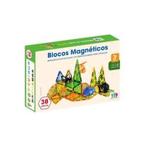 Blocos Magnéticos Safari 38 Peças