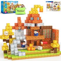 Blocos magnéticos Soyee Build Mine Magnet World Magic Adventure