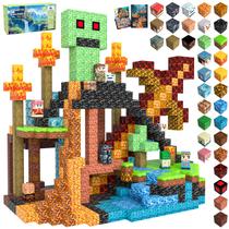Blocos magnéticos SSAWER 100 PCS Building Blocks Kids 3-12 Blocos magnéticos SSAWER 100 PCS Building Blocks Kids 3-12