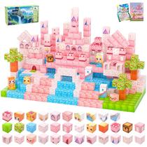 Blocos magnéticos SSAWER 100PCS, telhas magnéticas, crianças a partir de 3 anos Blocos magnéticos SSAWER 100PCS, telhas magnéticas, crianças a partir de 3 anos