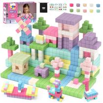 Blocos magnéticos TOY Life 104 unidades para crianças de 3 a 5 e 4 a 8 anos Blocos magnéticos TOY Life 104 unidades para crianças de 3 a 5 e 4 a 8 anos