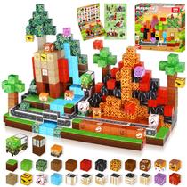 Blocos Magnéticos World Goody King Dinosaur Volcano - 100 Unidades