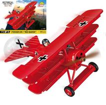 Blocos Montar Avião Fokker Dr.i Barão Vermelho Cobi 174 Pçs