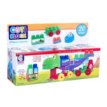 Blocos Montar Coti Block Dino - Cotiplás