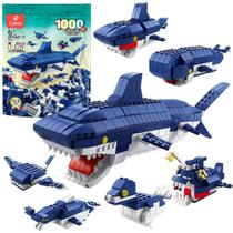 Blocos Montar Kit Animais Marinhos 1000 Peças 6 Em 1 Castela Blocos Montar Kit Animais Marinhos 1000 Peças 6 Em 1 Castela