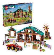 Blocos Montar Lego Friends Abrigo Animais Fenda Trator