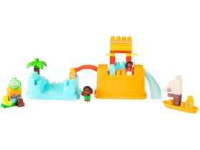 Blocos Montar Mega Bloks Balde Moana 37peças